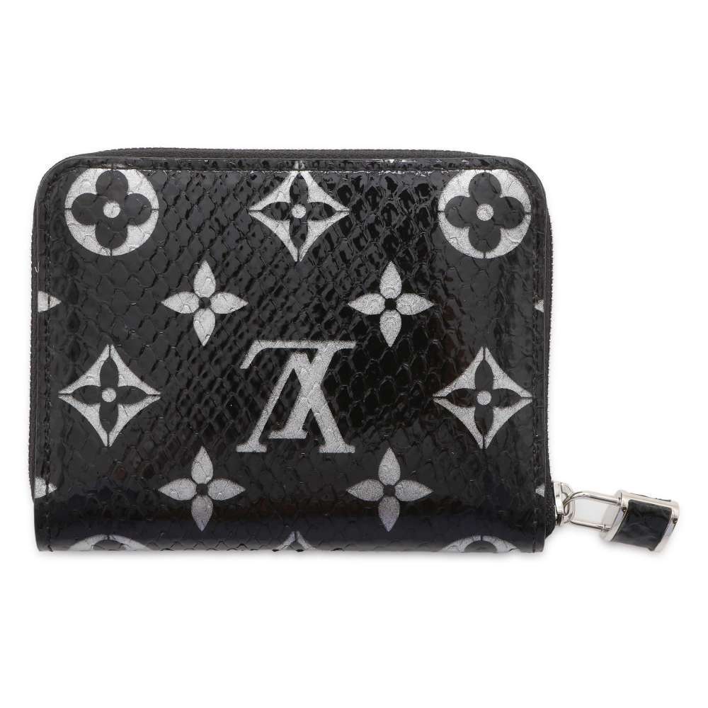 Louis Vuitton Coin Case Monogram Python Zippy Coi… - image 3